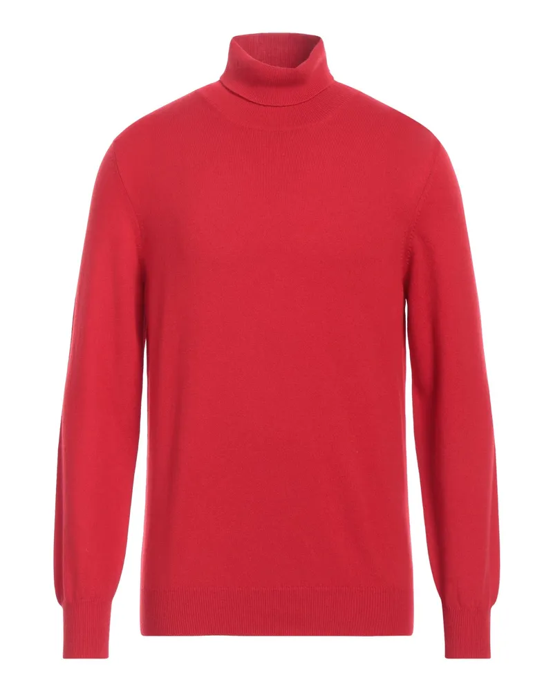 Gran Sasso Rollkragenpullover Rot