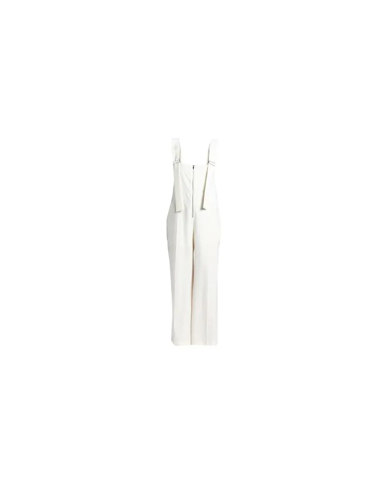 Erika Cavallini OVERALLS - Lange Overallsauf YOOX.COM Elfenbein