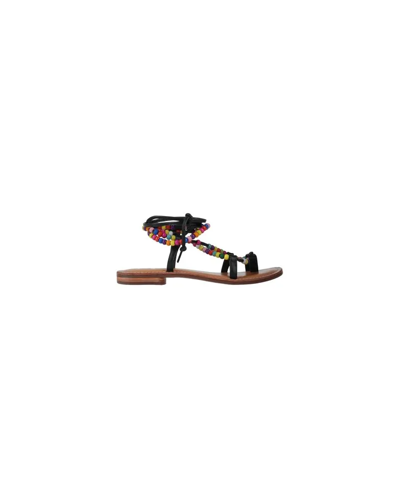 Divine Follie SCHUHE - Zehentrennerauf YOOX.COM Schwarz