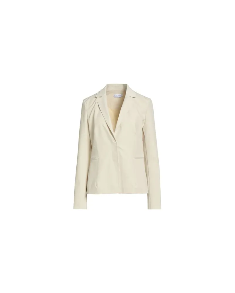 Calvin Klein ANZÜGE und CO-ORDS - Blazersauf YOOX.COM Pastellgelb