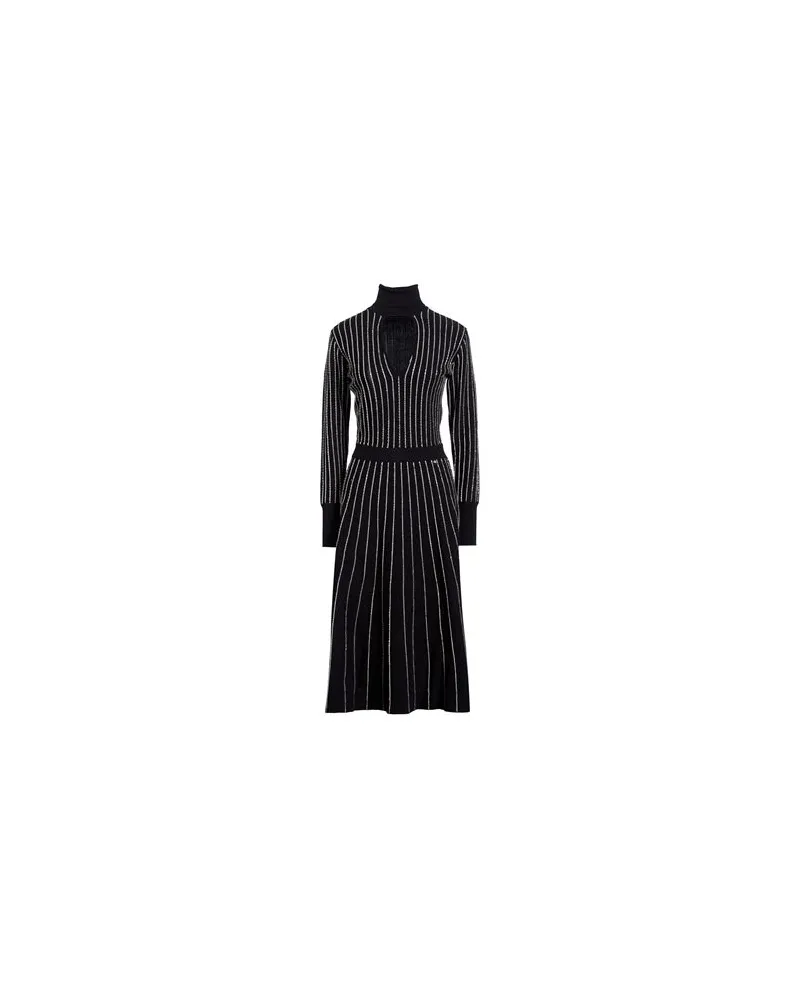 Elisabetta Franchi KLEIDER - Midi-Kleiderauf YOOX.COM Schwarz