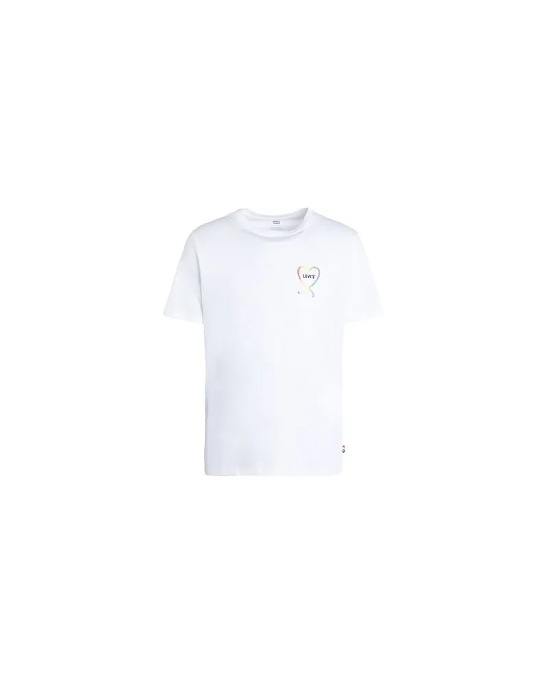 Levi's COMMUNITY TEE   - TOPS - T-shirtsauf YOOX.COM Weiß