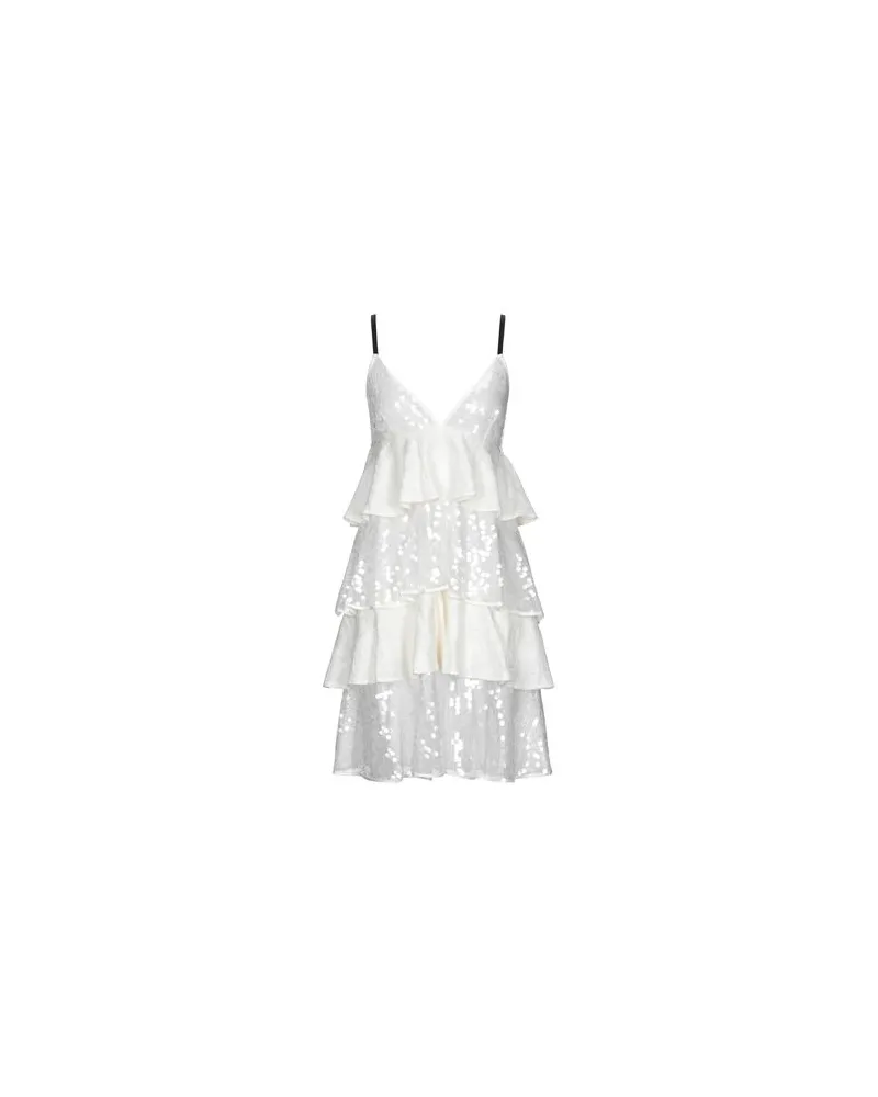 Semicouture KLEIDER - Midi-Kleiderauf YOOX.COM Elfenbein