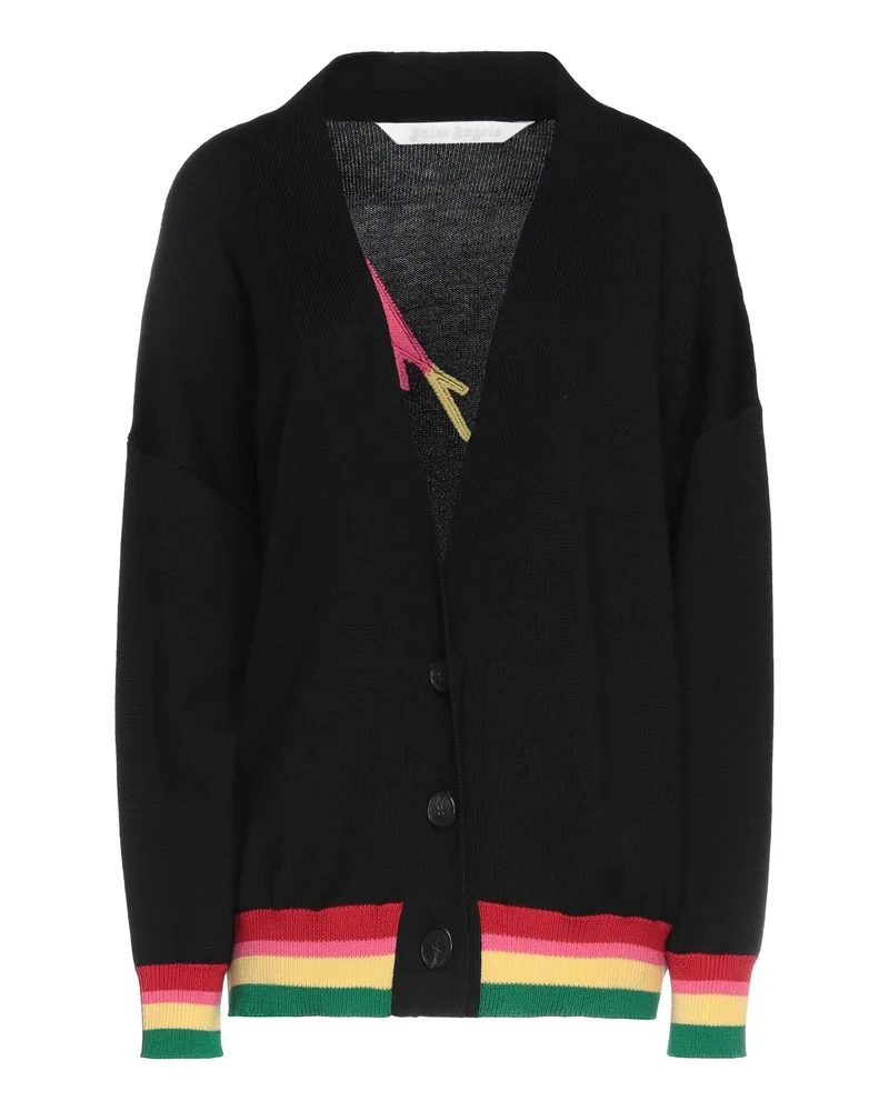 Palm Angels Strickjacke Schwarz