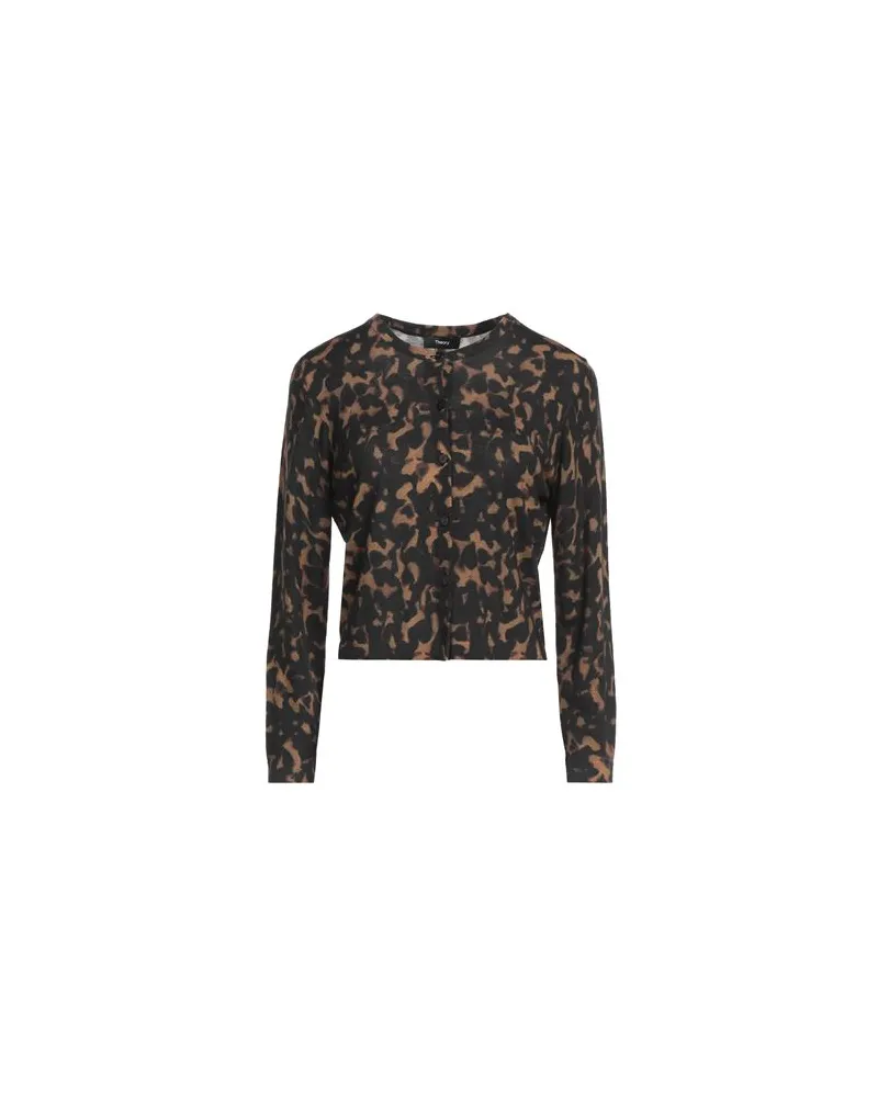 Theory STRICKWAREN - Strickjackenauf YOOX.COM Schwarz