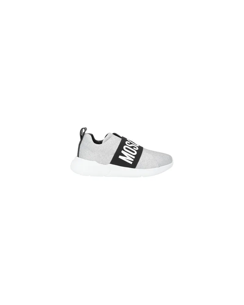 Moschino SCHUHE - Sneakersauf YOOX.COM Silber