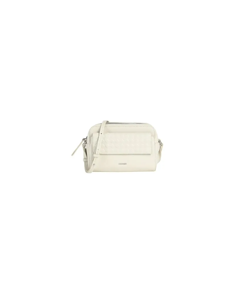 Calvin Klein TASCHEN - Umhängetascheauf YOOX.COM Cremeweiß