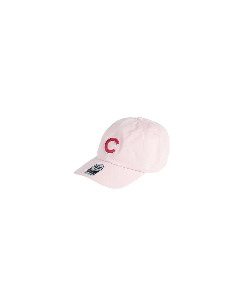 '47 Cappellino Double Under Clean Up Chicago Cubs  - '47 Cappellino Double Under Clean Up Chicago Cubs - ACCESSOIRES - Mützen & Hüteauf YOOX.COM Rosa