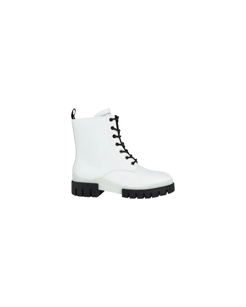 Calvin Klein SCHUHE - Stiefelettenauf YOOX.COM Weiß