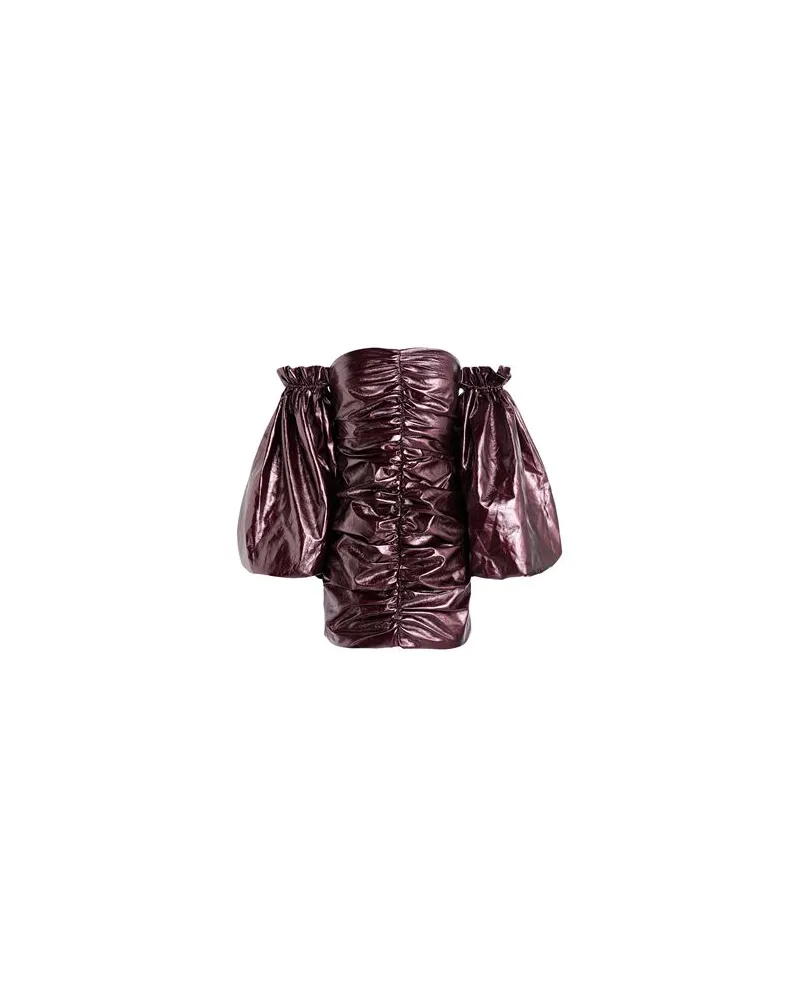 ROTATE Birger Christensen KLEIDER - Mini-Kleiderauf YOOX.COM Pflaume