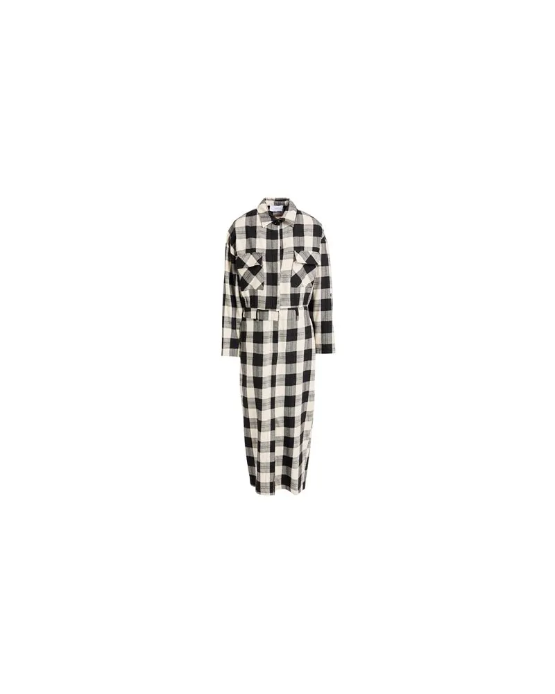Soallure KLEIDER - Maxi-Kleiderauf YOOX.COM Cremeweiß