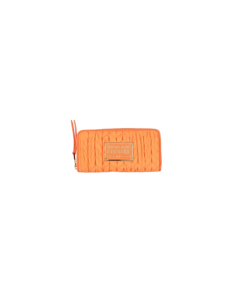 Versace Jeans Kleinlederwaren - Brieftaschenauf YOOX.COM Orange