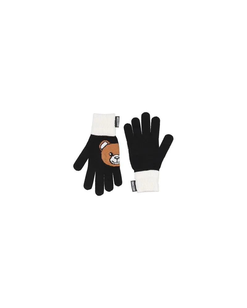 Moschino ACCESSOIRES - Handschuheauf YOOX.COM Schwarz