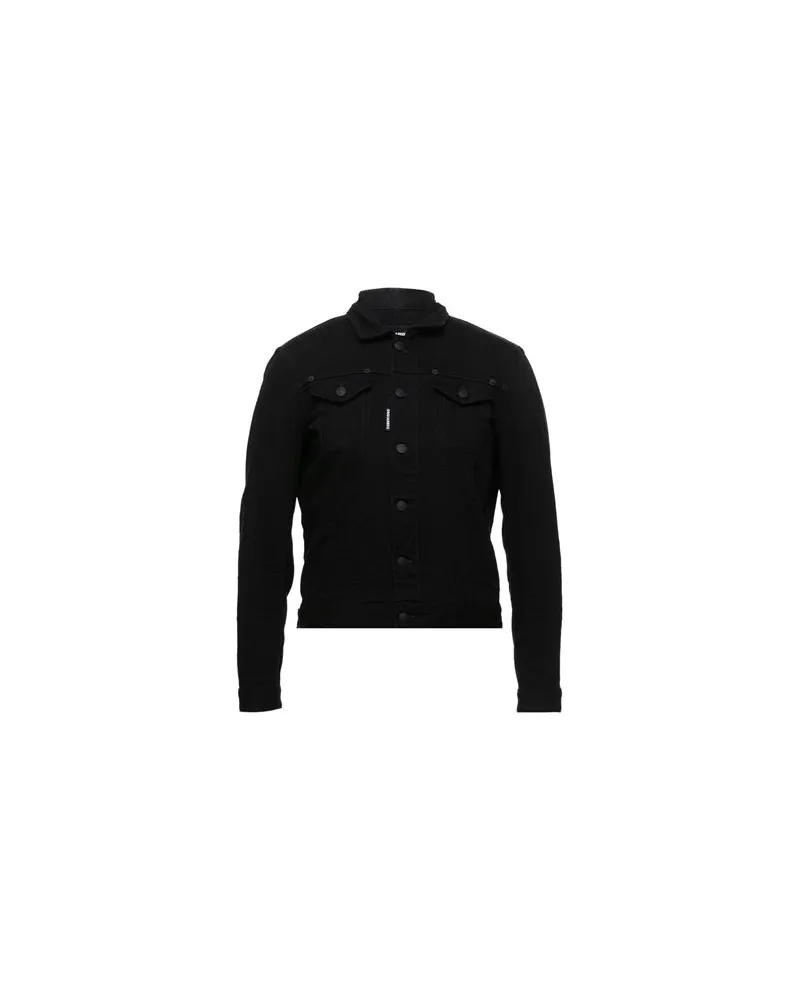 Dsquared2 JACKEN & MÄNTEL - Jeansjacken/Mäntelauf YOOX.COM Schwarz