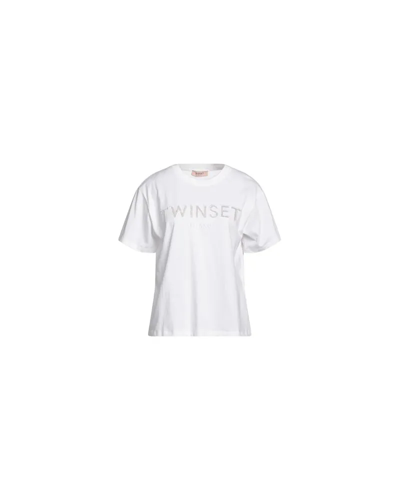 Twin-Set TOPS - T-shirtsauf YOOX.COM Weiß