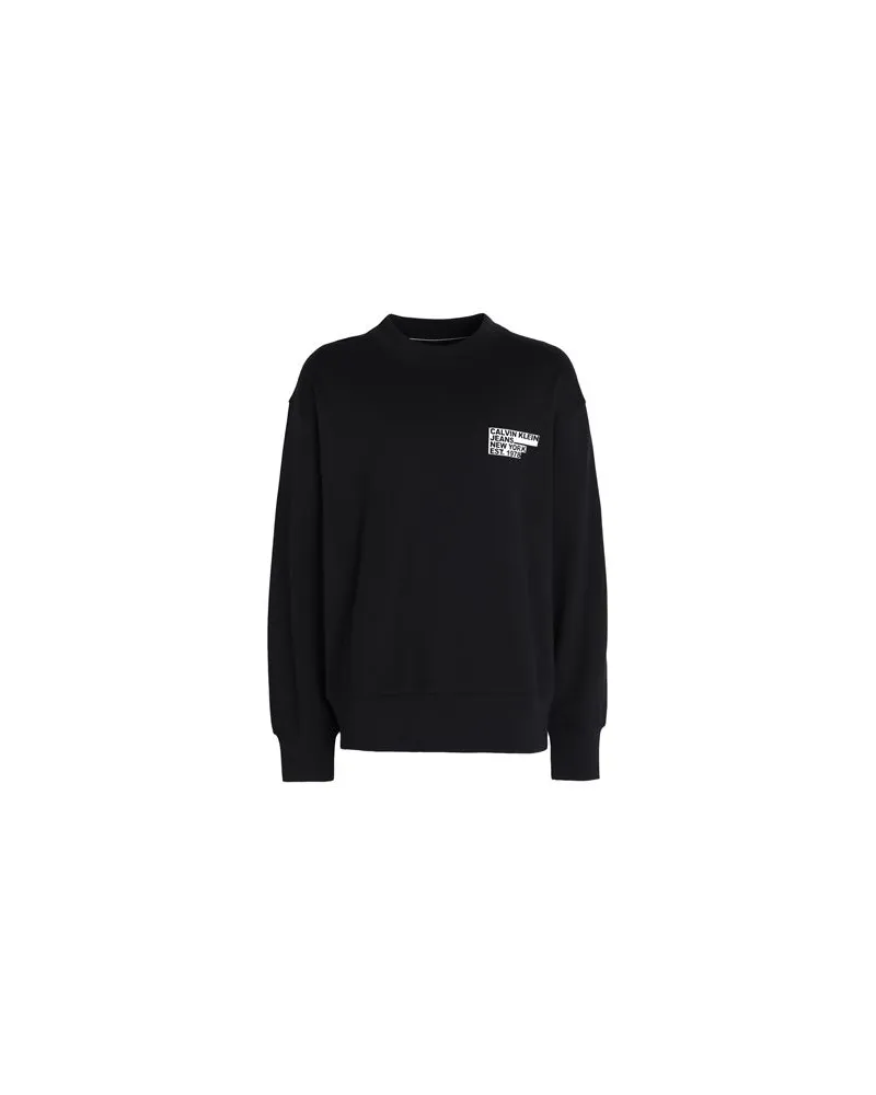 Calvin Klein TOPS - Sweatshirtsauf YOOX.COM Schwarz
