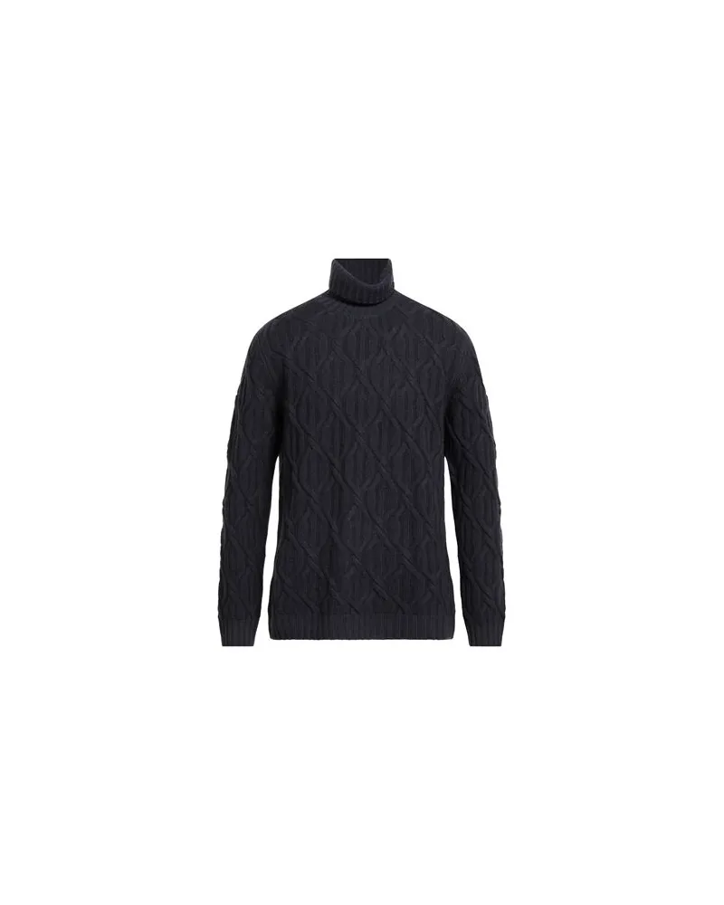 PT TORINO STRICKWAREN - Rollkragenpulloverauf YOOX.COM Marineblau