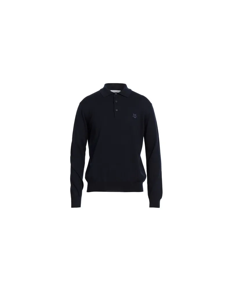 Kitsuné STRICKWAREN - Pulloverauf YOOX.COM Nachtblau