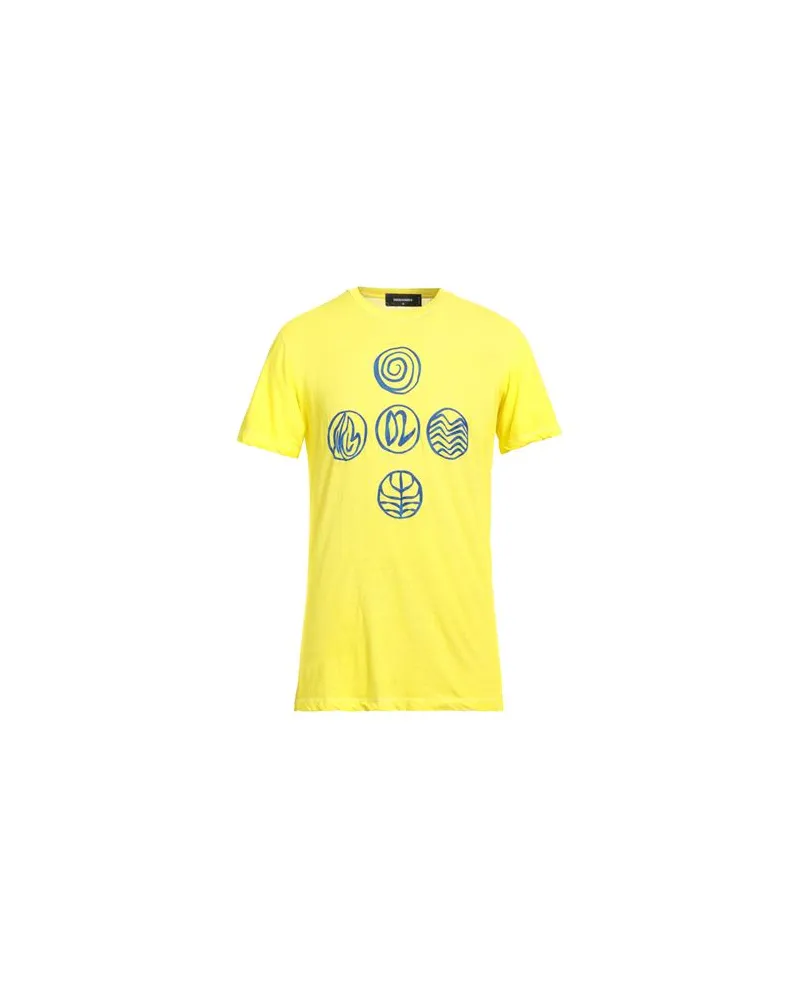 Dsquared2 TOPS - T-shirtsauf YOOX.COM Gelb