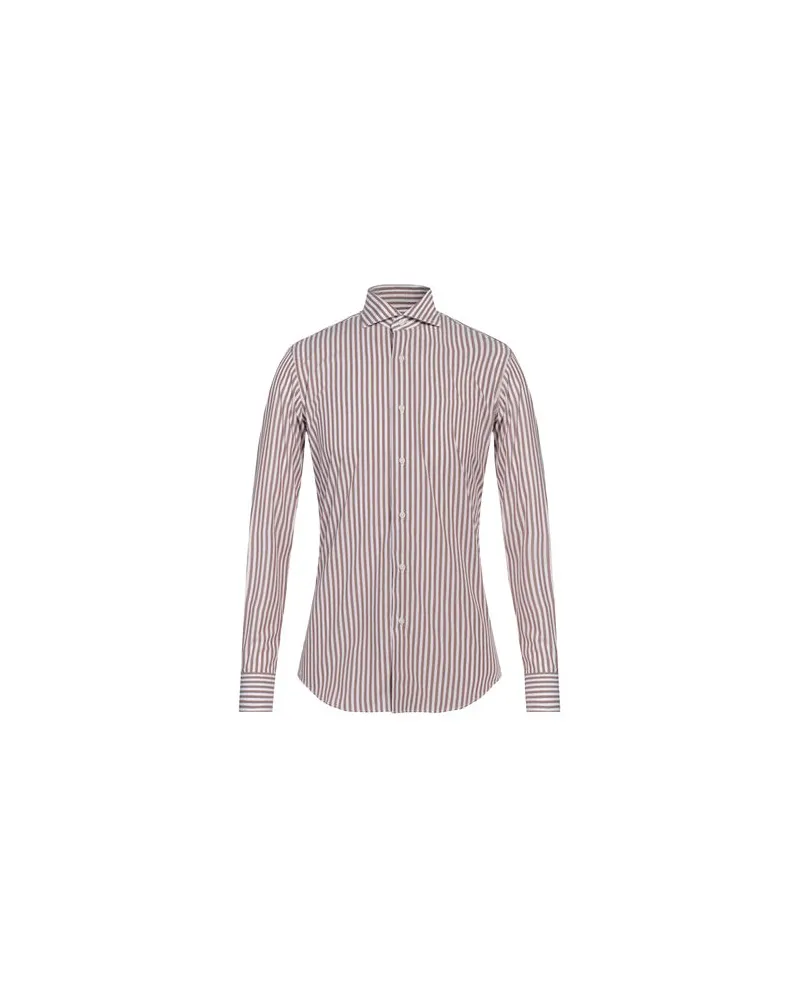 Alessandro Gherardi SOFT - TOPS - Hemdenauf YOOX.COM Braun
