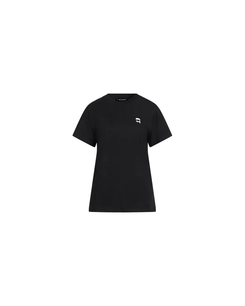 Karl Lagerfeld TOPS - T-shirtsauf YOOX.COM Schwarz