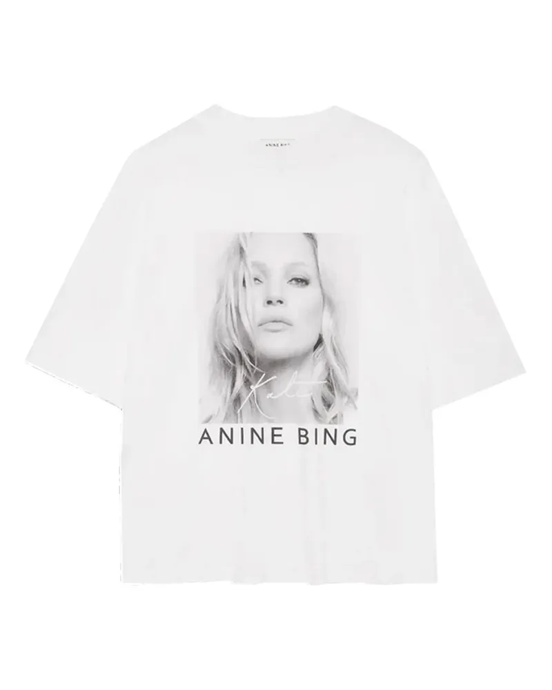 Anine Bing T-shirts Weiß