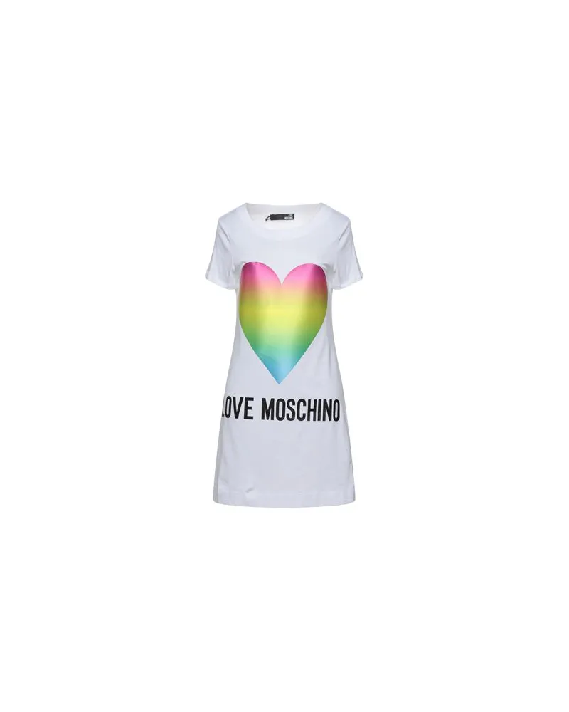 Moschino KLEIDER - Mini-Kleiderauf YOOX.COM Weiß