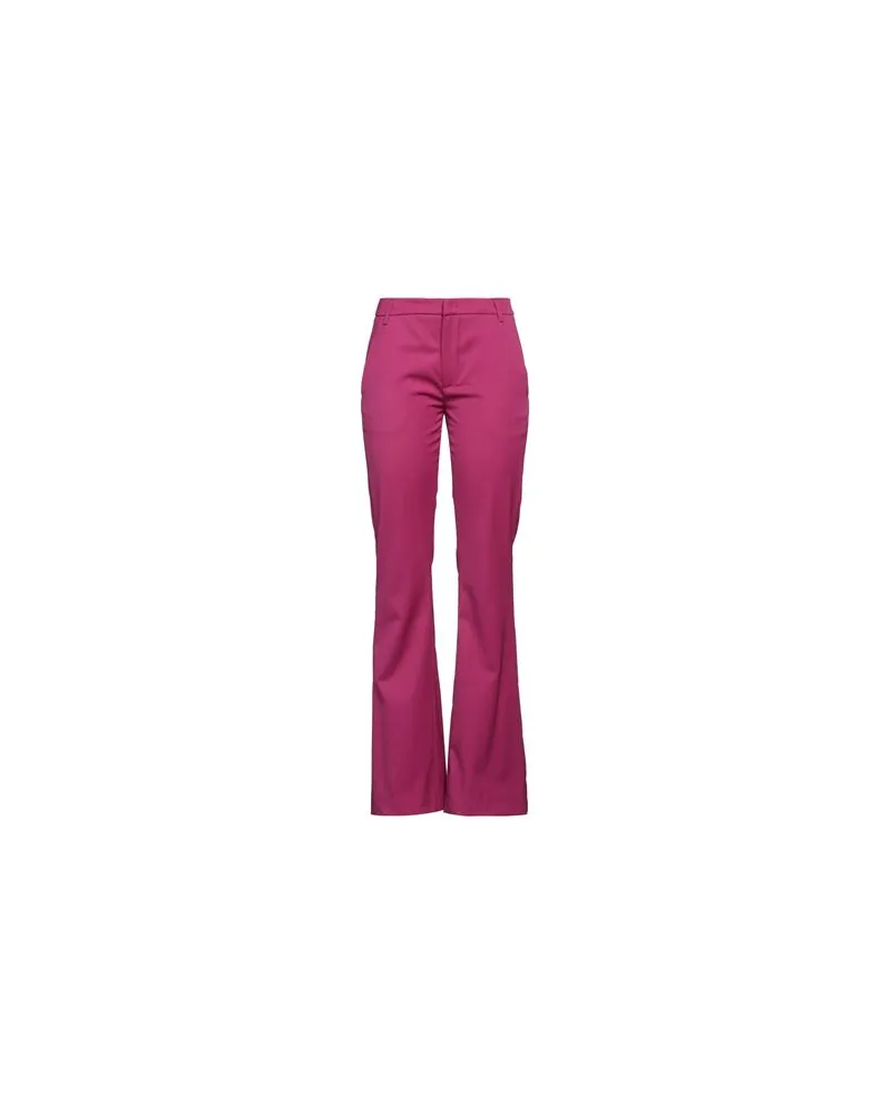 Dondup HOSEN & RÖCKE - Hosenauf YOOX.COM Fuchsia