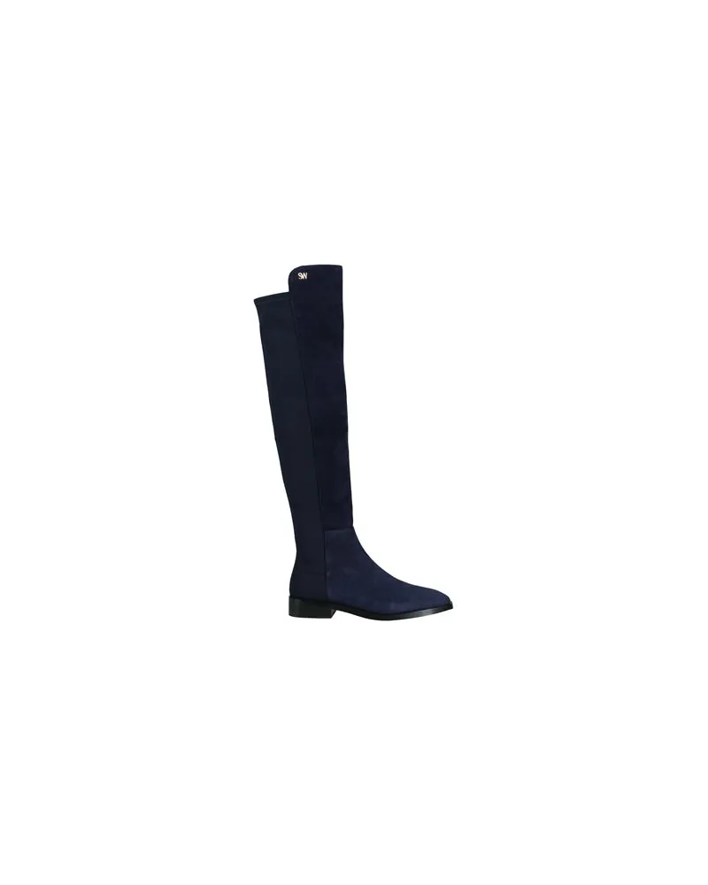 Stuart Weitzman SCHUHE - Stiefelauf YOOX.COM Nachtblau