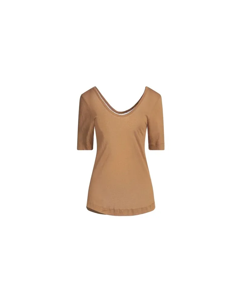 Majestic TOPS - T-shirtsauf YOOX.COM Kamel