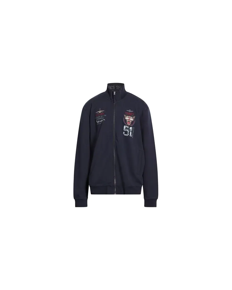 Aeronautica Militare TOPS - Sweatshirtsauf YOOX.COM Nachtblau