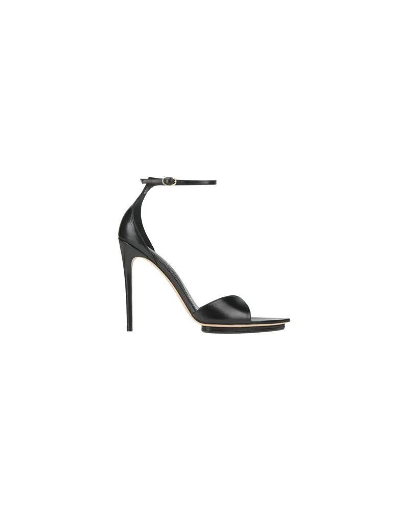Victoria Beckham SCHUHE - Sandalenauf YOOX.COM Schwarz