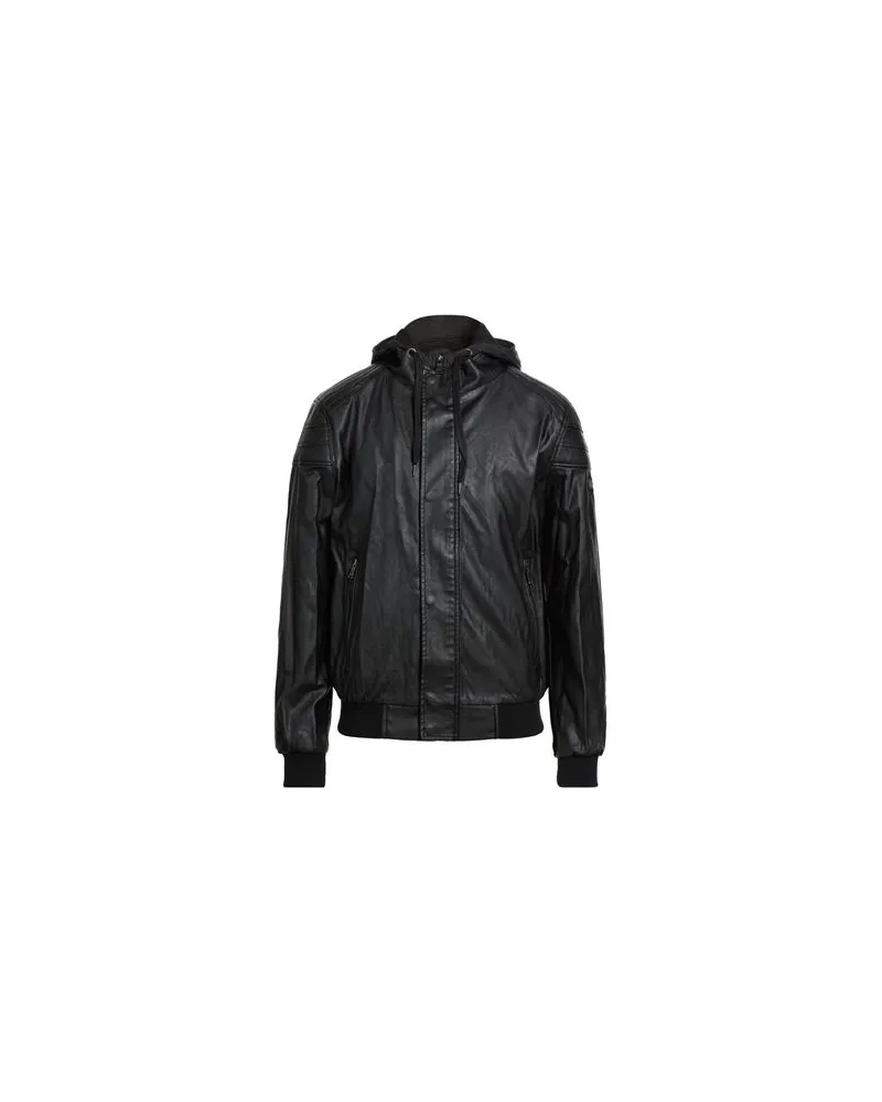 YES ZEE by Essenza JEANS - JACKEN & MÄNTEL - Jacken und Anoraksauf YOOX.COM Schwarz