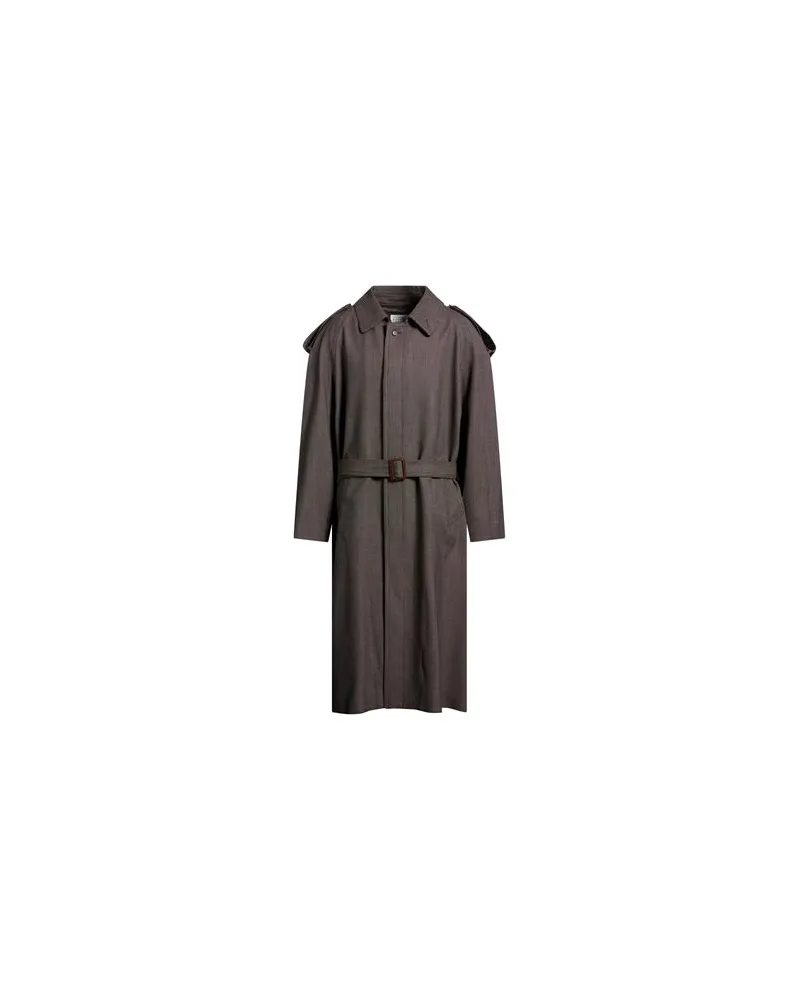 Maison Margiela JACKEN & MÄNTEL - Mäntelauf YOOX.COM Dunkelbraun