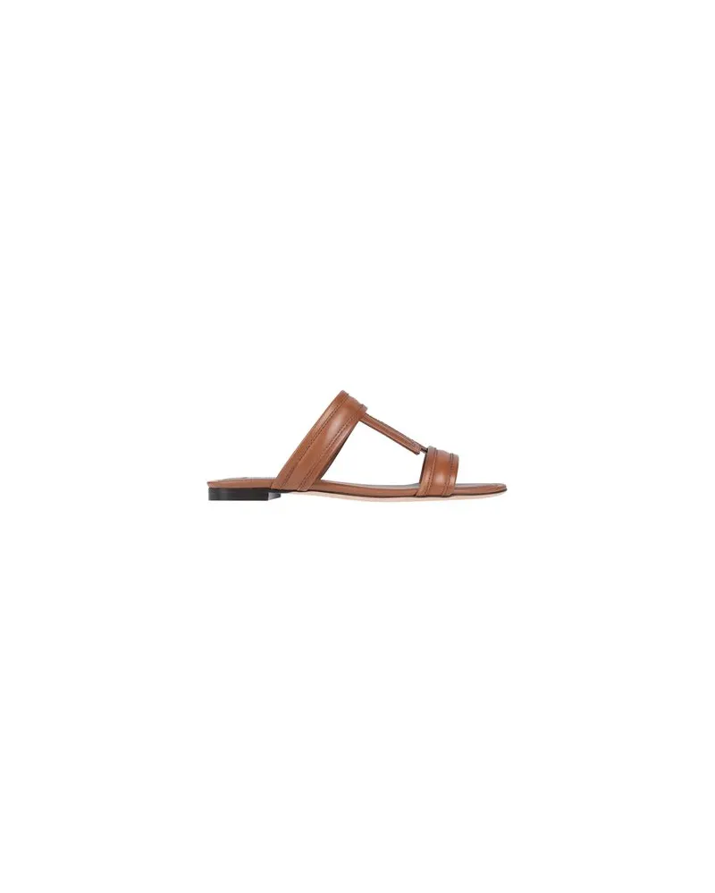 TOD'S SCHUHE - Sandalenauf YOOX.COM Braun