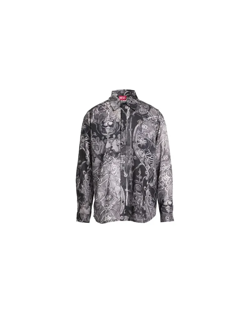 Diesel TOPS - Hemdenauf YOOX.COM Braungrau