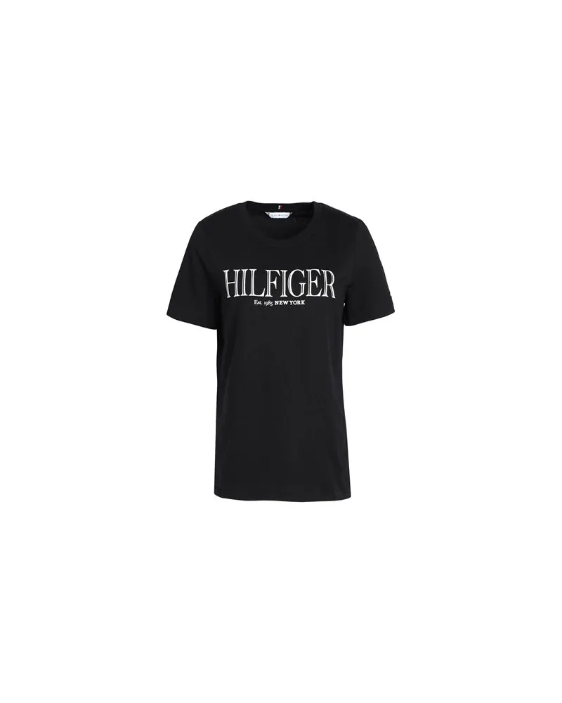 Tommy Hilfiger TOPS - T-shirtsauf YOOX.COM Schwarz