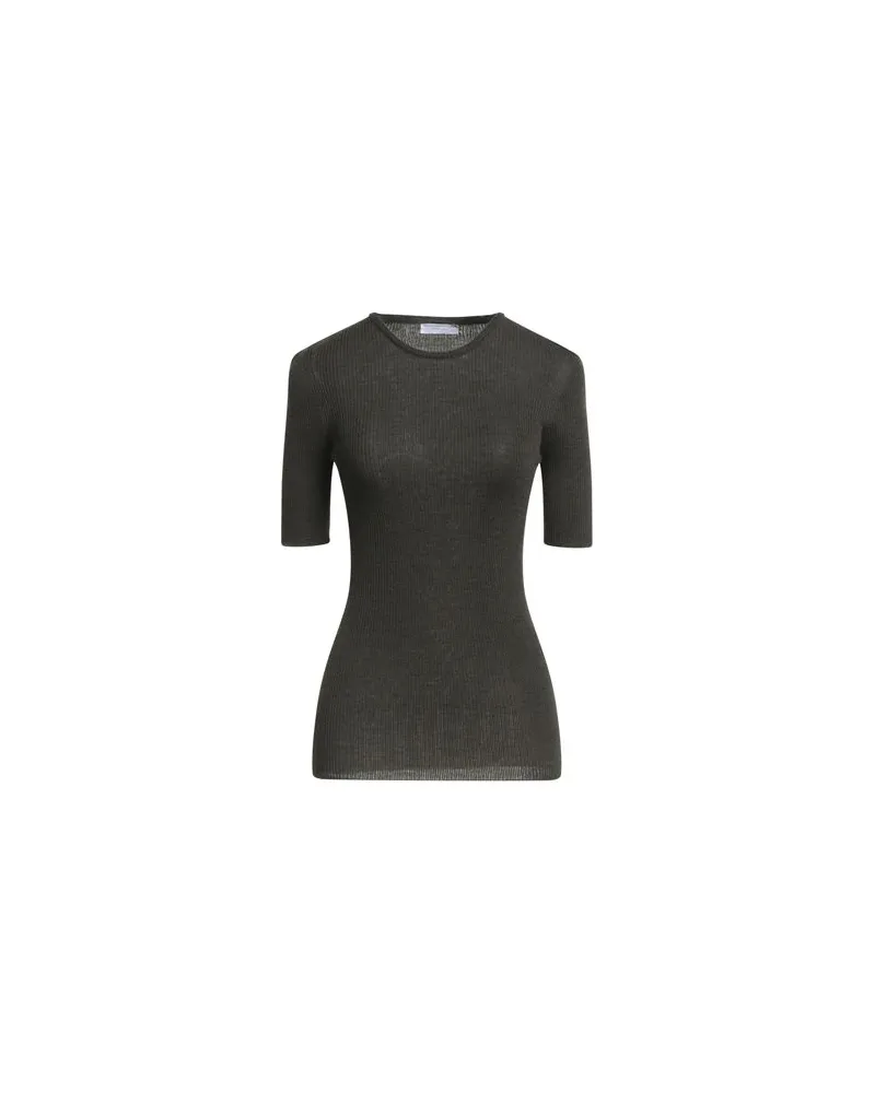 Majestic STRICKWAREN - Pulloverauf YOOX.COM Militärgrün