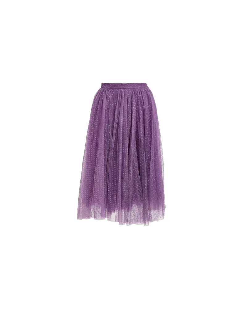 Elisabetta Franchi HOSEN & RÖCKE - Midi-Röckeauf YOOX.COM Violett