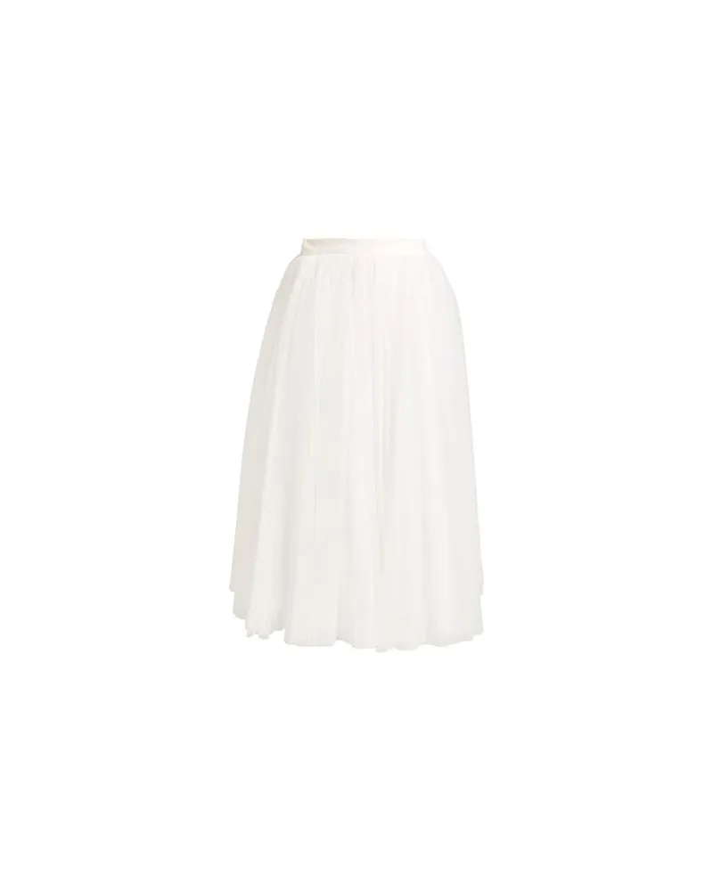 Elisabetta Franchi HOSEN & RÖCKE - Midi-Röckeauf YOOX.COM Weiß