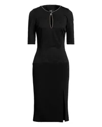 Roberto Cavalli Midi-Kleid Schwarz