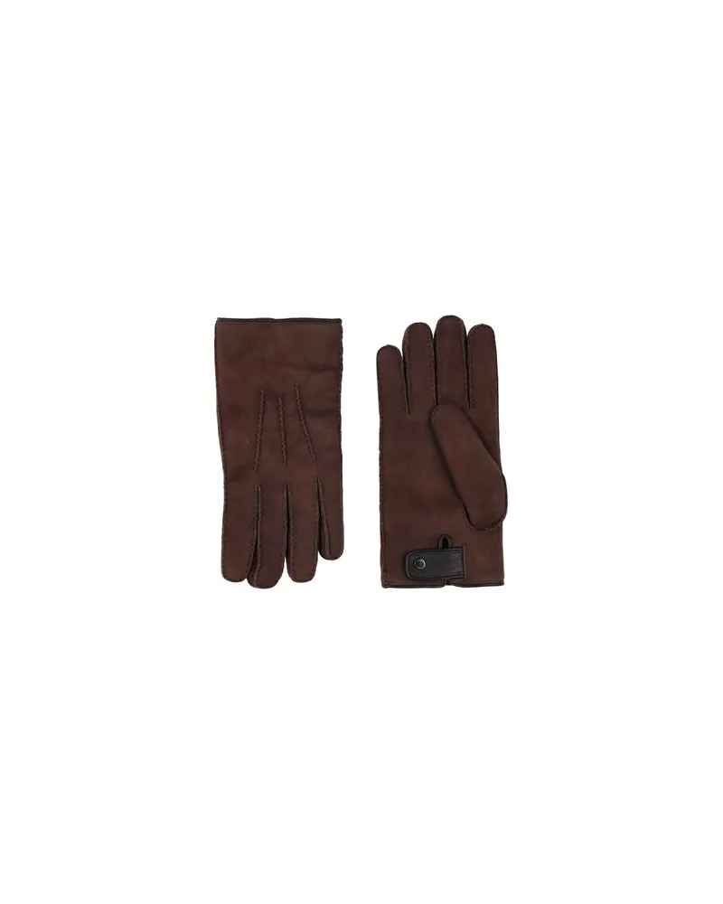 MOORER ACCESSOIRES - Handschuheauf YOOX.COM Braun