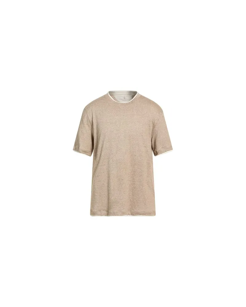 Brunello Cucinelli TOPS - T-shirtsauf YOOX.COM Beige