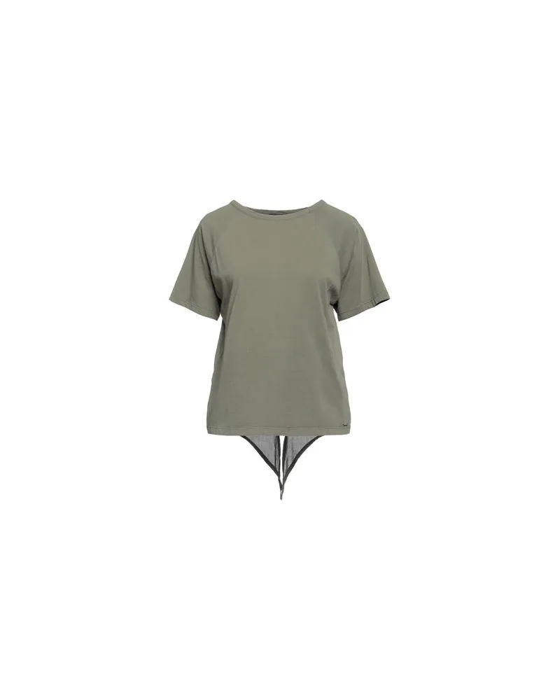 Armani Exchange TOPS - T-shirtsauf YOOX.COM Militärgrün