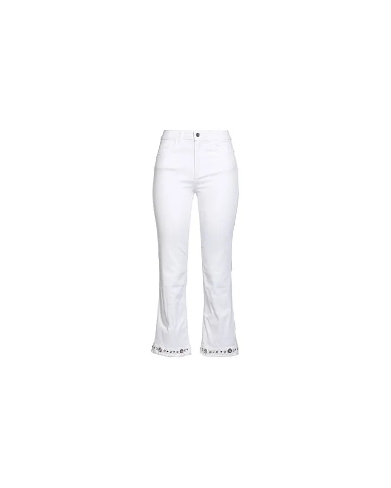 Liu Jo HOSEN & RÖCKE - Jeanshosenauf YOOX.COM Weiß