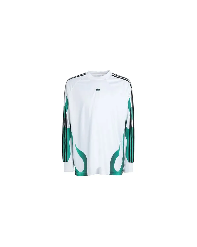 adidas FLAMES BIKE SH  - TOPS - T-shirtsauf YOOX.COM Weiß