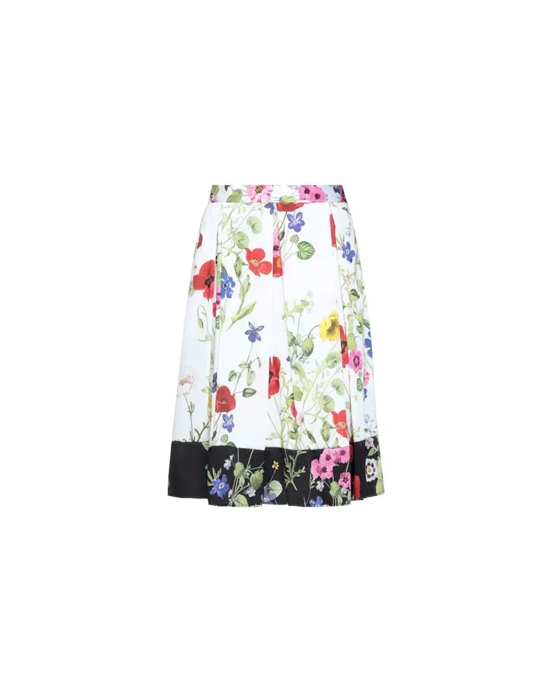 Blumarine HOSEN & RÖCKE - Midi-Röckeauf YOOX.COM Weiß