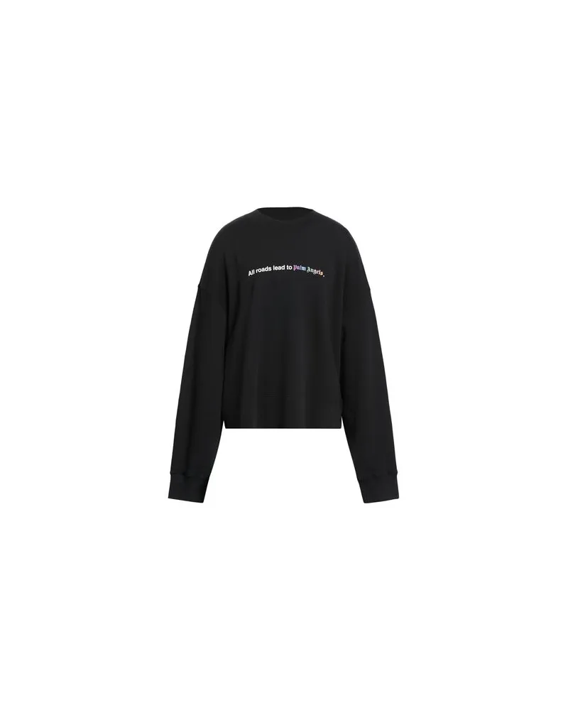 Palm Angels TOPS - Sweatshirtsauf YOOX.COM Schwarz