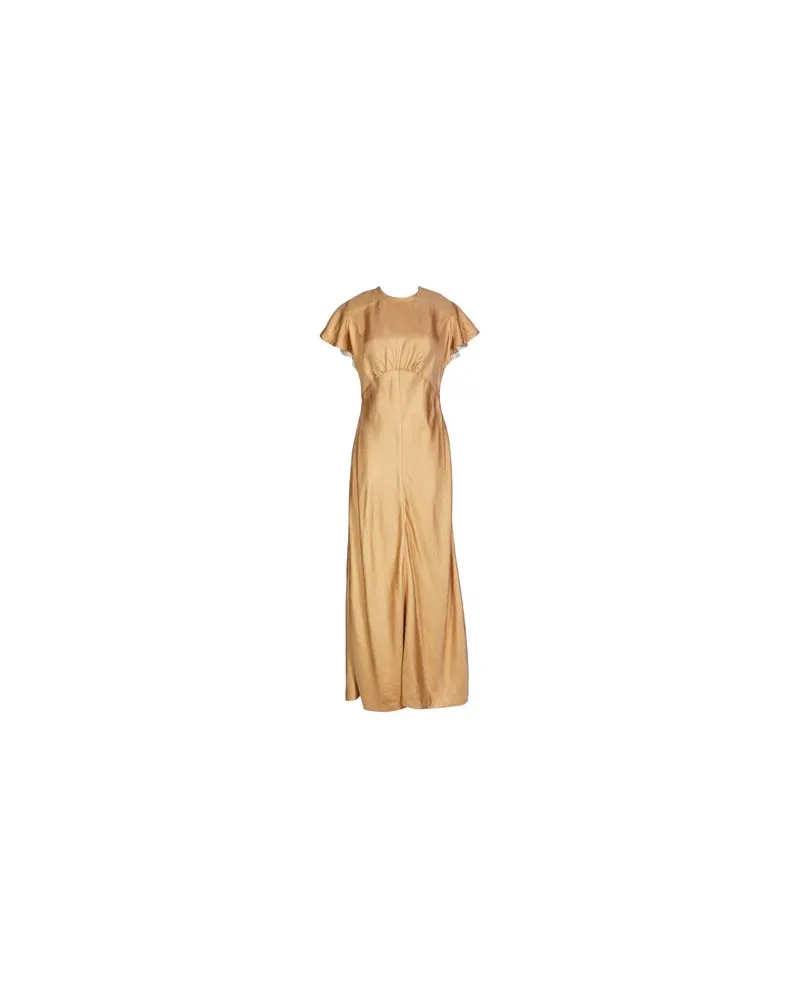 Zimmermann KLEIDER - Maxi-Kleiderauf YOOX.COM Gold