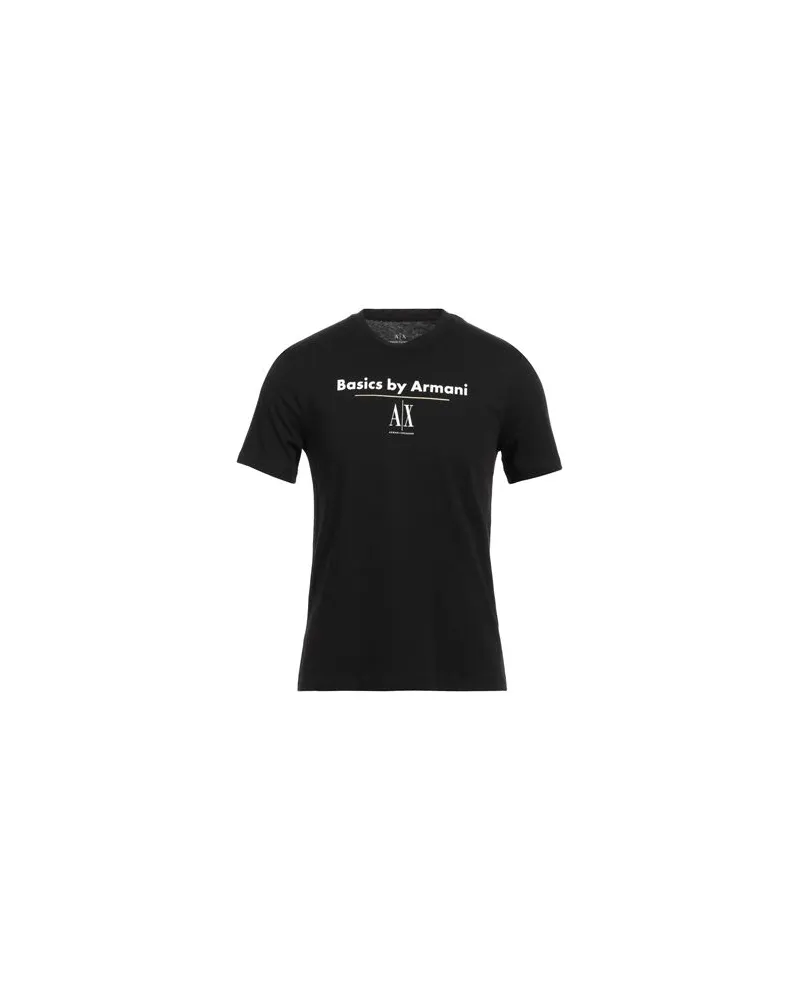 Armani Exchange TOPS - T-shirtsauf YOOX.COM Schwarz